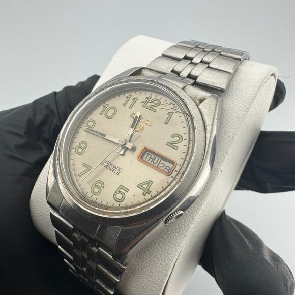 Seiko 5 Automatic 21 Jewels - Vintage Wrist Watch - Made in Japan - Picture 5 of 8